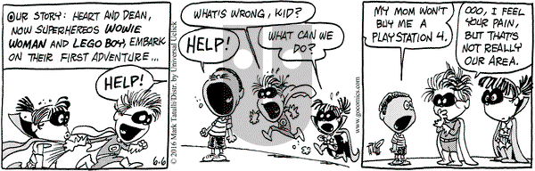 Heart of the City on Monday June 6, 2016 Comic Strip