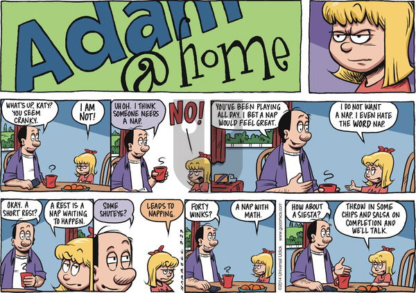 Adam@Home on Sunday July 27, 2014 Comic Strip