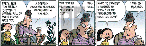 Frazz on Tuesday July 30, 2013 Comic Strip