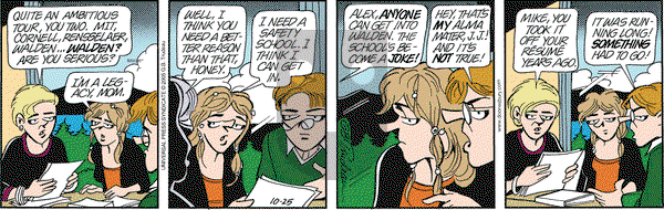 Doonesbury on Tuesday October 25, 2005 Comic Strip