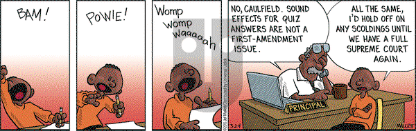 Frazz on Thursday March 24, 2016 Comic Strip