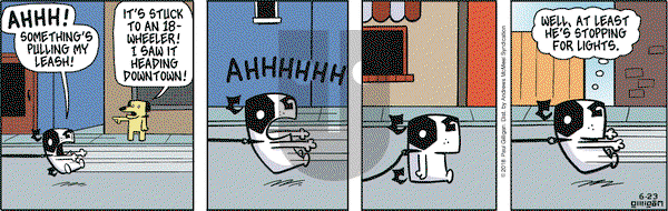 Pooch Cafe on Saturday June 23, 2018 Comic Strip