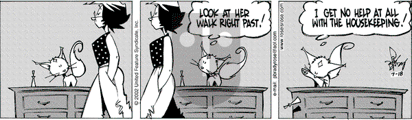 Rose is Rose on Thursday July 18, 2002 Comic Strip