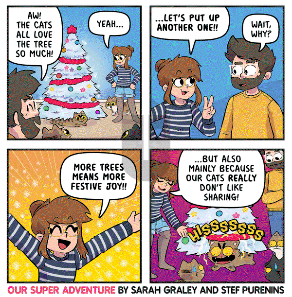 Our Super Adventure on Monday December 2, 2024 Comic Strip