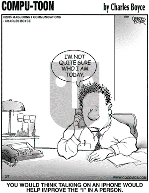 Compu-toon on Saturday February 7, 2015 Comic Strip