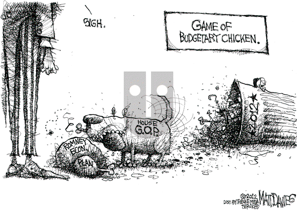 Matt Davies on Wednesday December 5, 2012 Comic Strip