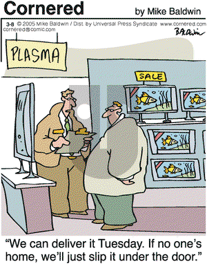 Cornered on Tuesday March 8, 2005 Comic Strip