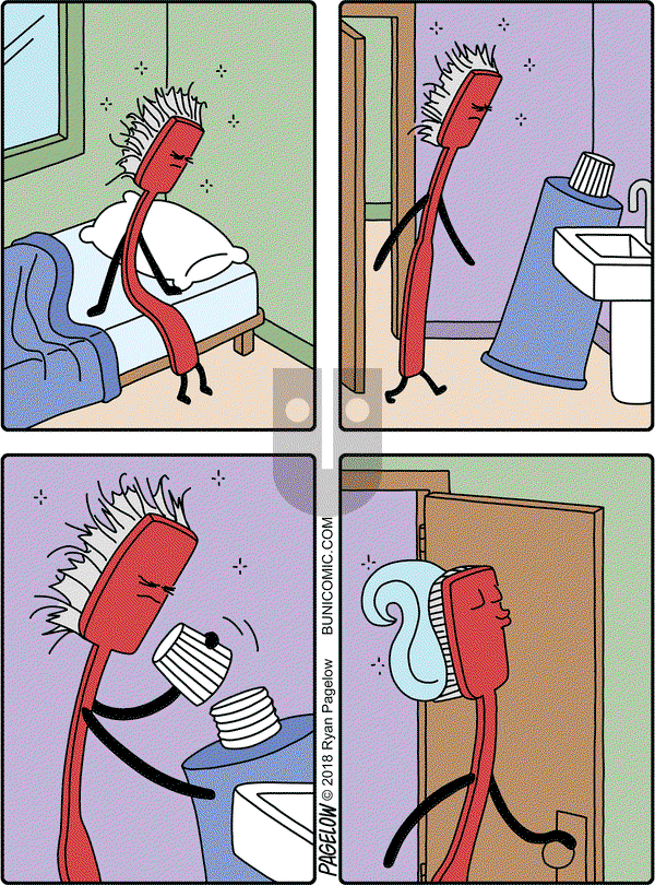 Buni on Monday September 24, 2018 Comic Strip