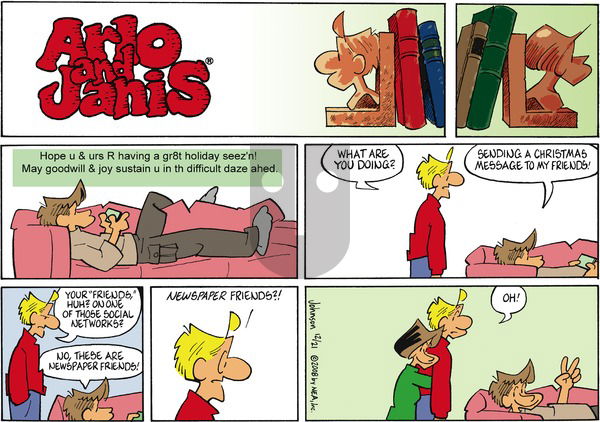 Arlo and Janis on Sunday December 21, 2008 Comic Strip