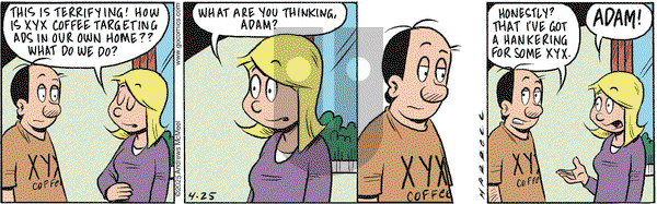 Adam@Home on Friday April 25, 2025 Comic Strip