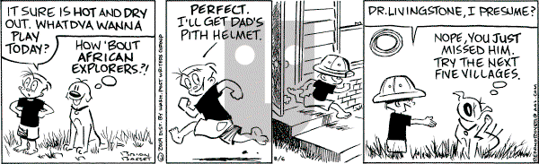 Red and Rover on Thursday August 6, 2009 Comic Strip