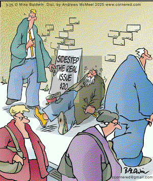 Cornered on Tuesday March 25, 2025 Comic Strip