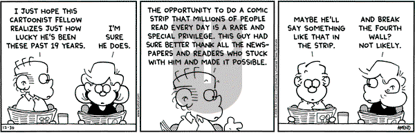 FoxTrot - Saturday December 30, 2006 Comic Strip