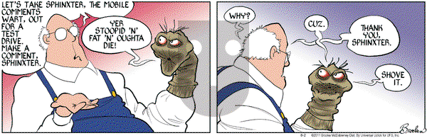 9 Chickweed Lane on Tuesday August 2, 2016 Comic Strip