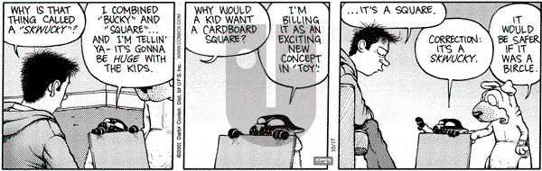 Get Fuzzy on Wednesday October 17, 2001 Comic Strip