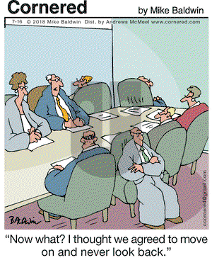 Cornered on Monday July 16, 2018 Comic Strip