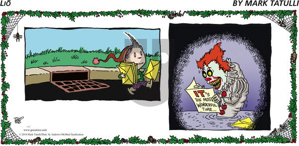 Lio on Sunday December 2, 2018 Comic Strip
