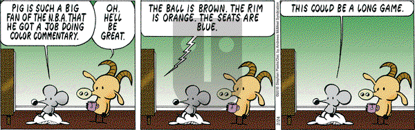 Pearls Before Swine on Saturday February 24, 2018 Comic Strip