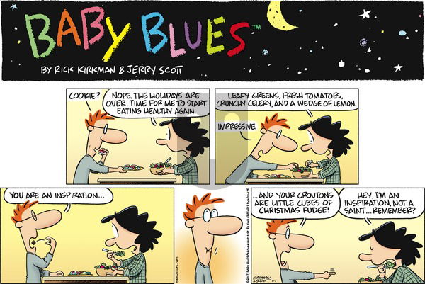 Baby Blues on Sunday January 1, 2017 Comic Strip