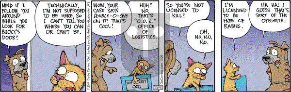 Get Fuzzy on Monday May 26, 2025 Comic Strip