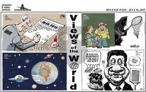 Views of the World on Tuesday July 16, 2019 Comic Strip