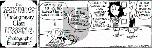 Baby Blues on Saturday August 4, 2001 Comic Strip