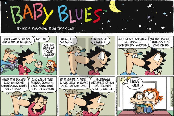 Baby Blues on Sunday January 7, 2018 Comic Strip