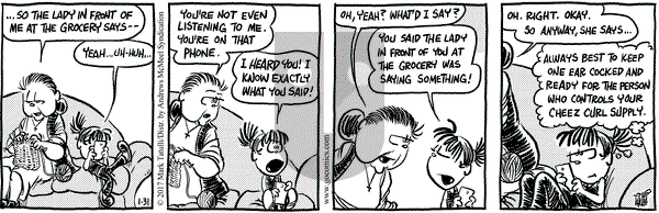 Heart of the City on Tuesday January 31, 2017 Comic Strip