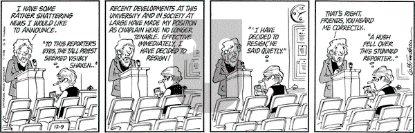 Doonesbury on Tuesday December 9, 1975 Comic Strip