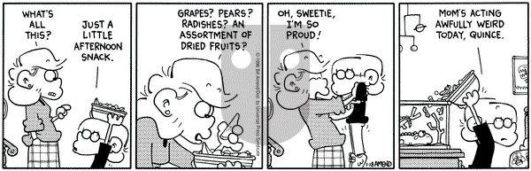 FoxTrot on Thursday January 18, 1996 Comic Strip