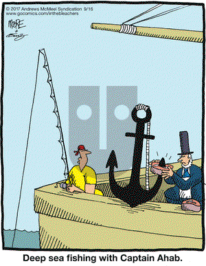 In the Bleachers on Saturday September 16, 2017 Comic Strip
