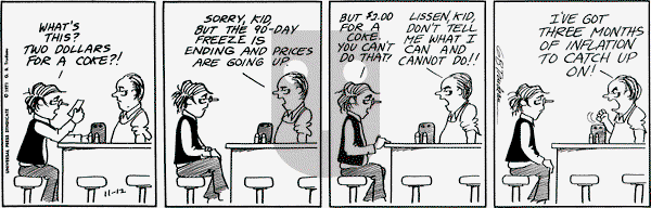 Doonesbury on Friday November 12, 1971 Comic Strip
