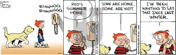 Red and Rover on Tuesday July 11, 2017 Comic Strip