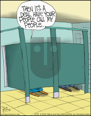 The Flying McCoys on Tuesday February 18, 2014 Comic Strip