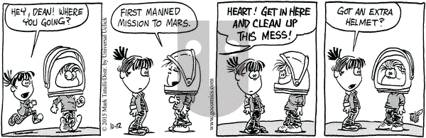 Heart of the City on Monday October 12, 2015 Comic Strip