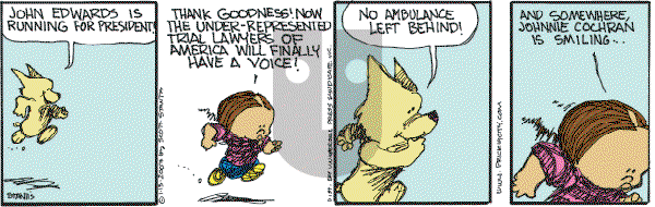 Prickly City on Saturday January 13, 2007 Comic Strip