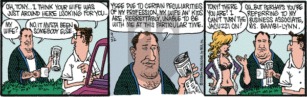 Monty on Monday September 22, 2008 Comic Strip