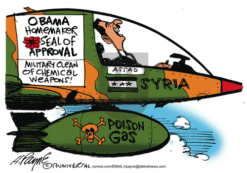 Henry Payne on Wednesday April 5, 2017 Comic Strip