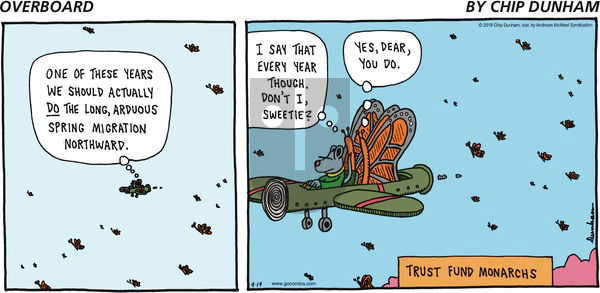 Overboard on Sunday April 14, 2019 Comic Strip