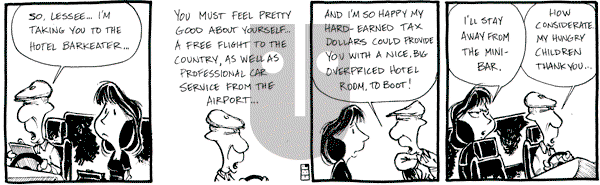 Barkeater Lake on Saturday May 19, 2007 Comic Strip