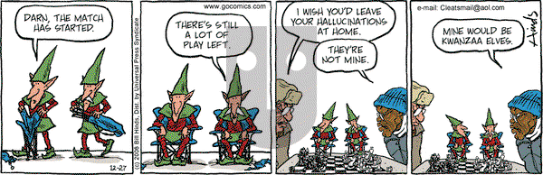 Cleats on Wednesday December 27, 2006 Comic Strip
