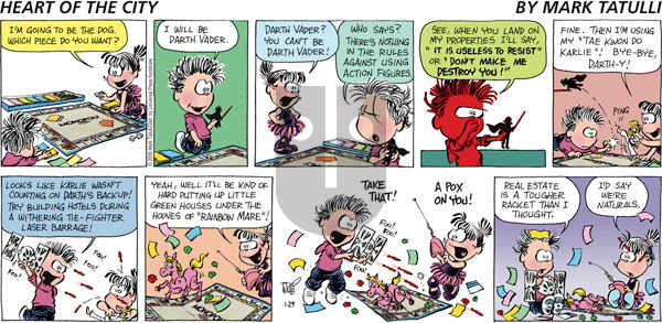 Heart of the City - Sunday January 29, 2012 Comic Strip