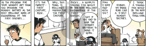 Get Fuzzy on Tuesday April 28, 2009 Comic Strip