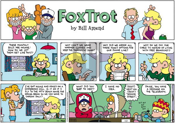 FoxTrot on Monday June 17, 2002 Comic Strip