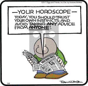 Ziggy on Wednesday March 8, 2017 Comic Strip