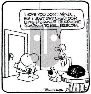 Ziggy on Tuesday July 21, 1992 Comic Strip