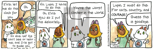Breaking Cat News on Tuesday October 23, 2018 Comic Strip