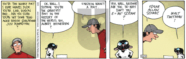 Get Fuzzy on Saturday May 26, 2007 Comic Strip