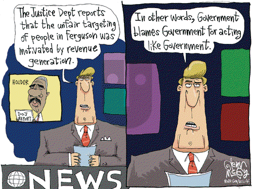 Glenn McCoy on Saturday March 7, 2015 Comic Strip