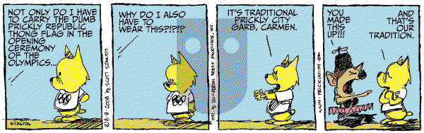 Prickly City on Friday August 8, 2008 Comic Strip